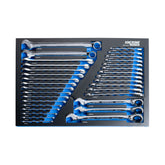 Kincrome Evolution 32 Piece Gear & Combination Spanners EVA Tray | EVA415T